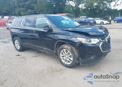 2021 Chevrolet Traverse Fwd Ls из США, поврежденный, VIN 1GNERFKW8MJ251372